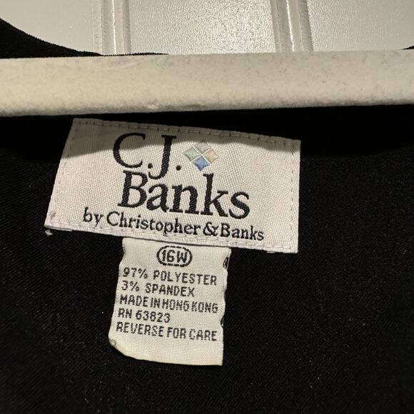 Christopher Banks Jumper Dress Winter Mitten Embroidery Plus Size 16W - Picture 5 of 7